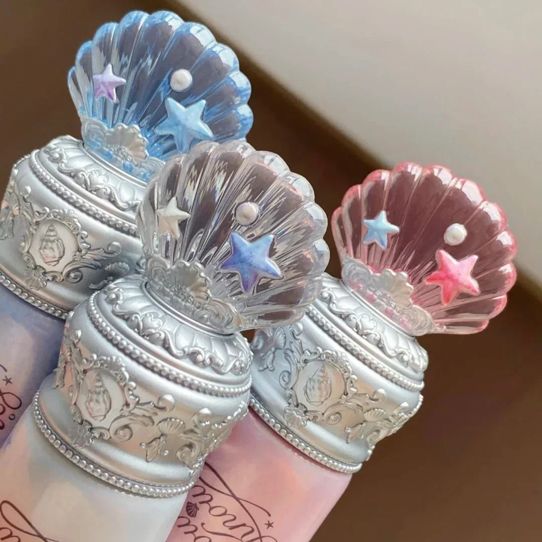 Flower Knows 2025 Shell's Jewel Radiance Primer Brightening Long Lasting Makeup Base Hydrating Non Cakey Vegan Cruelty Free